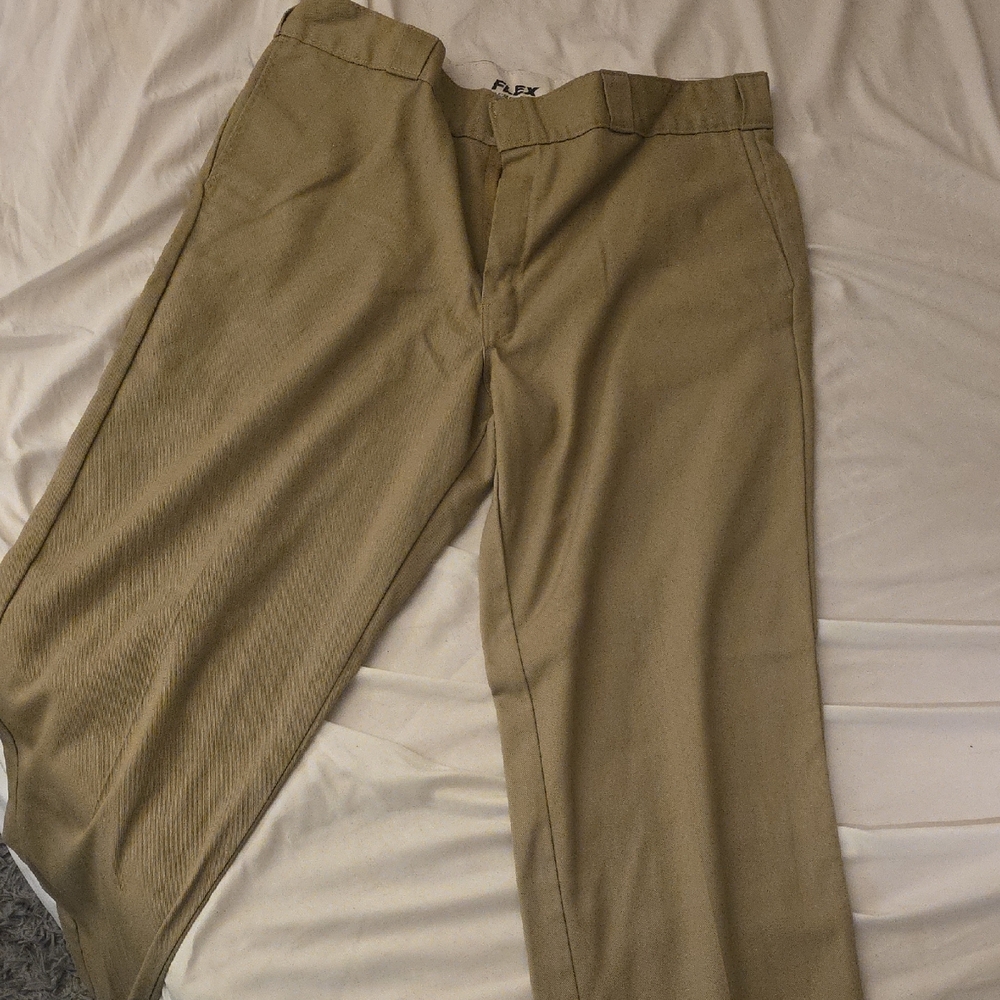 Mens Dickies Tan Work Pants